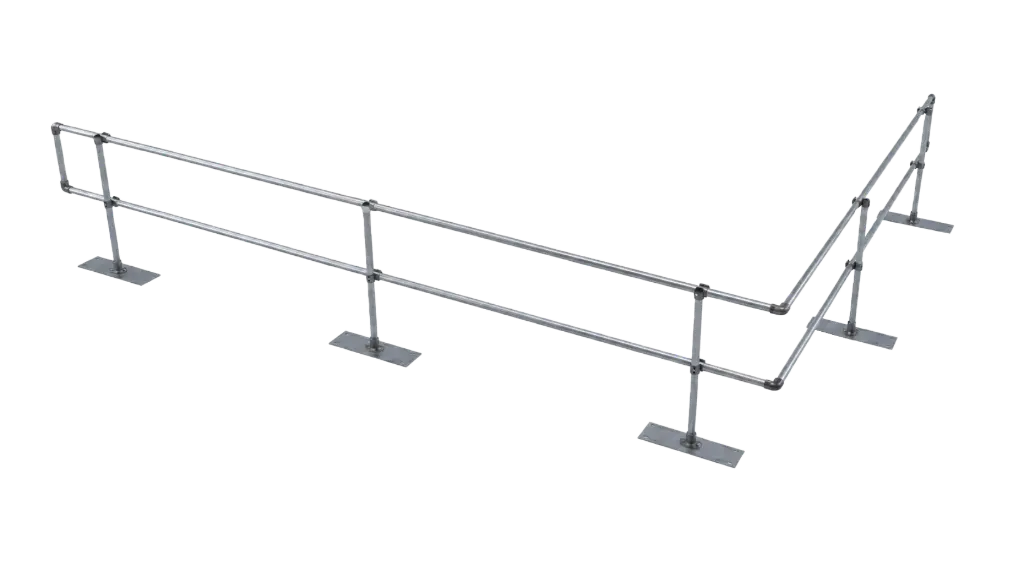 Kee Clamp Galvanised Railing in Saudi Arabia