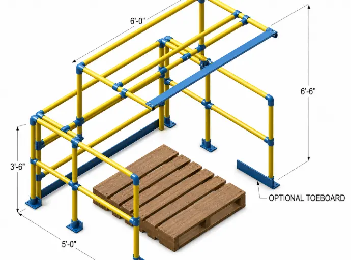 Pallets Safety Gate Works for Safety