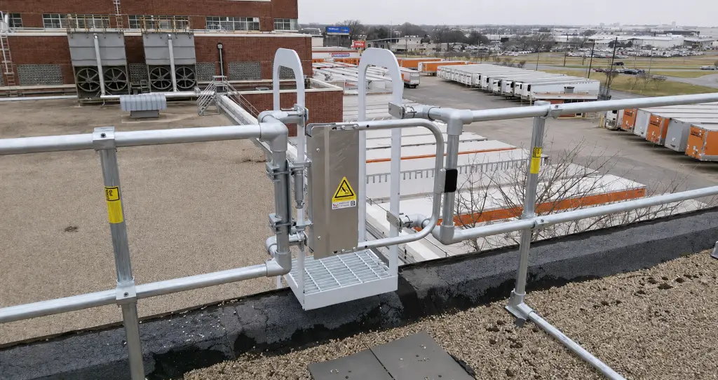 Reliable Self Closing Safety Gates for Industrial Safety