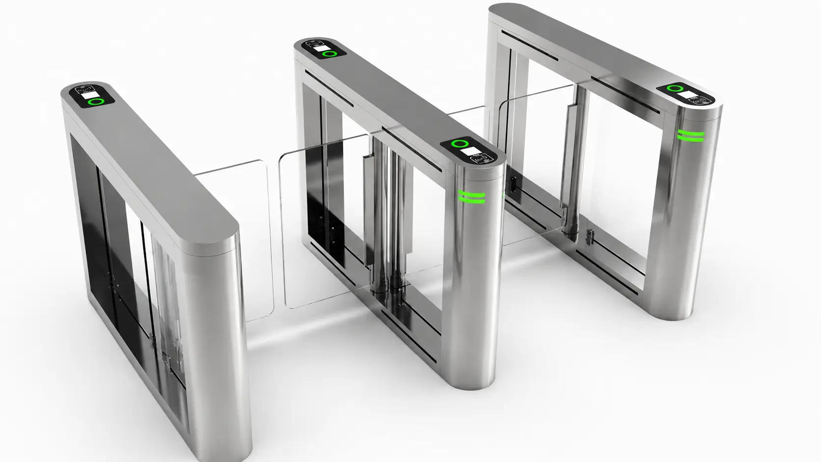 Reliable High-Security Swing Barrier HSB60 by Hitech Barrier