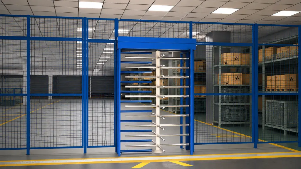 Full Height Turnstile Work