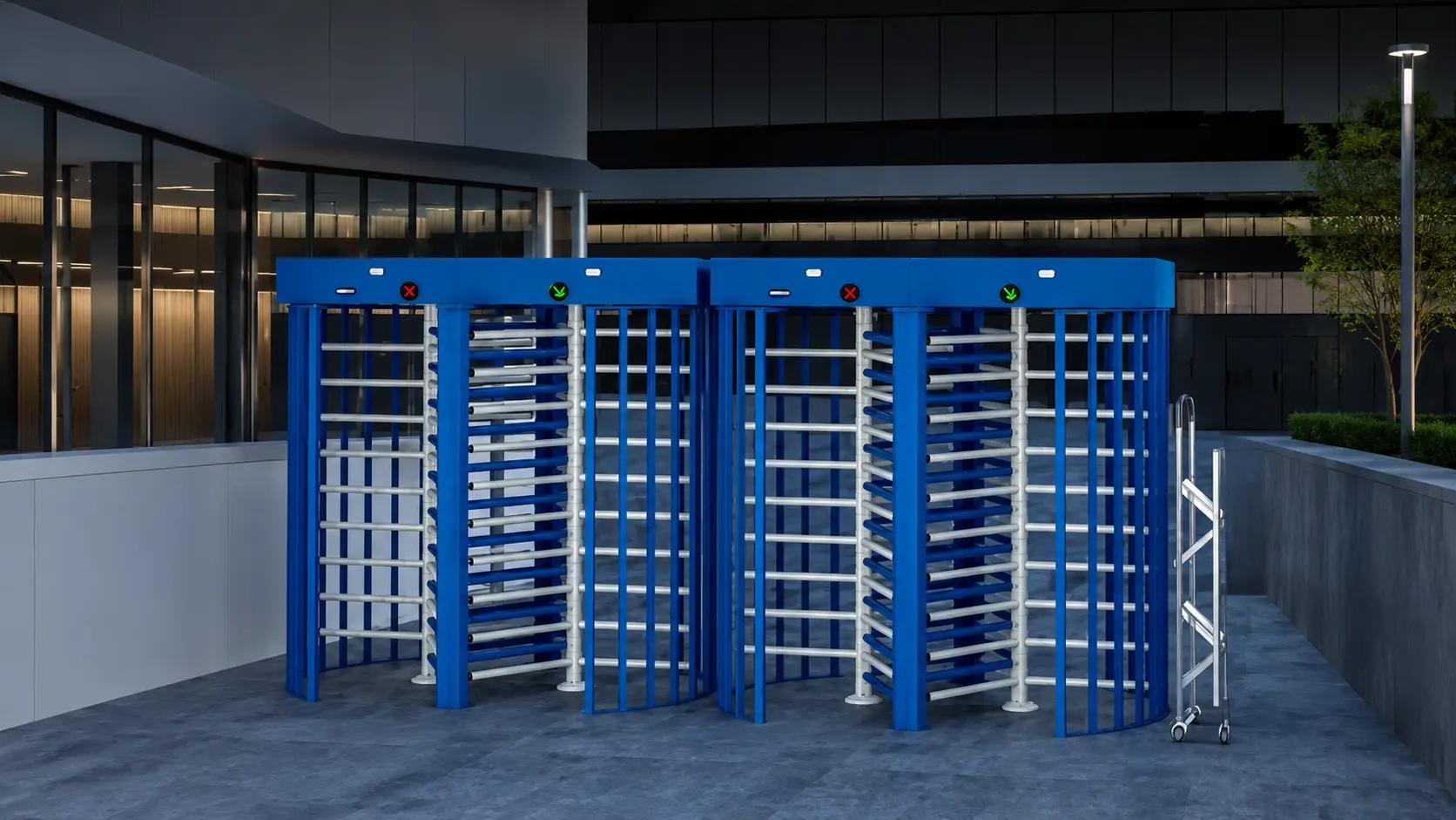 Full Height Turnstile Solutions by Hitech Barrier